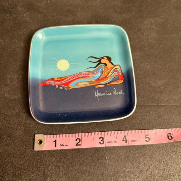 Mother Earth Trinket Tray By Maxine Noel 12cm Porcelain Oscardo Design Canada - Picture 3 of 4
